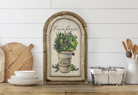 Incorporate farmhouse⁣ plants for ‌fresh herbs right in your kitchen