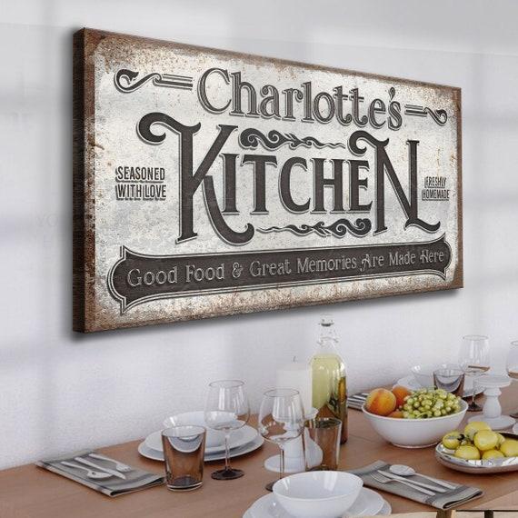 Rustic wall ⁢art featuring‍ farm-inspired quotes to enhance your farmhouse⁢ kitchen vibe