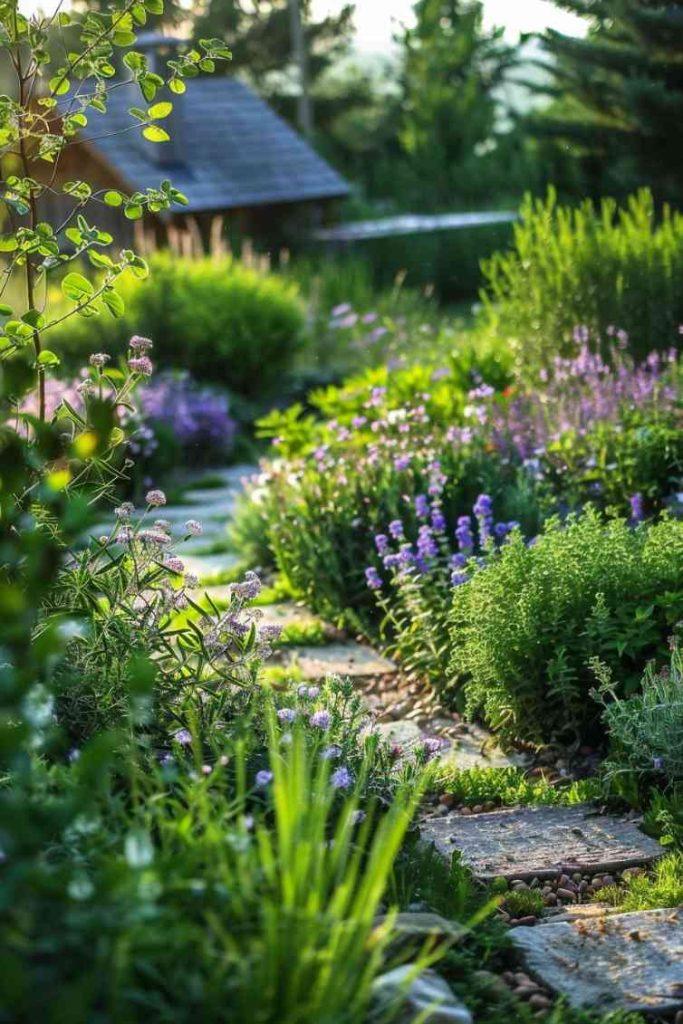 Establish⁣ a lush herb garden for functionality in your landscaping design