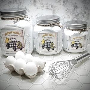 Charming mason jar​ storage for a⁣ practical‍ and rustic look in your country kitchen