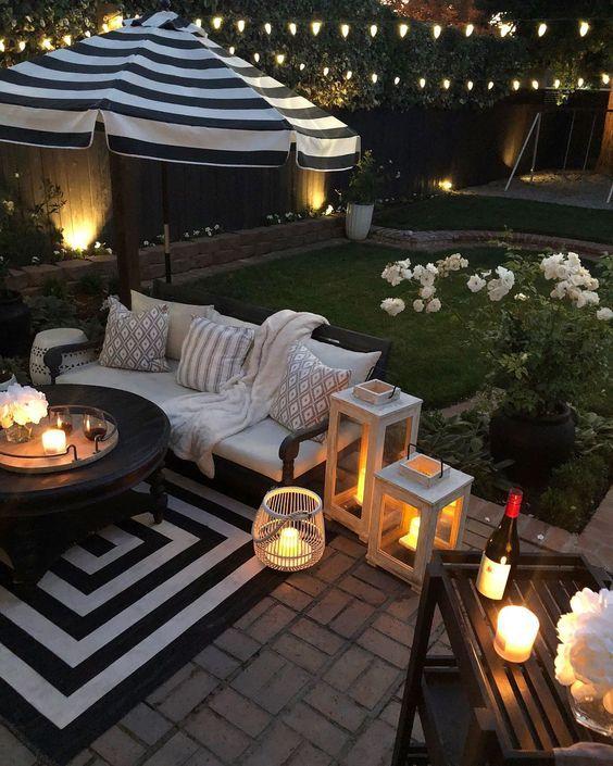 Use lanterns to elevate ambiance in your Small Patio ⁣Design