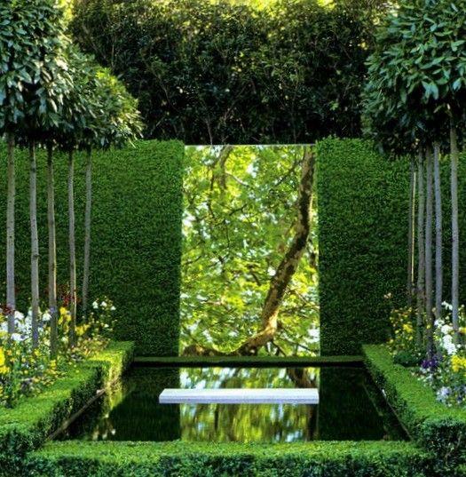 Create symmetry with mirrored planting in your front yard design