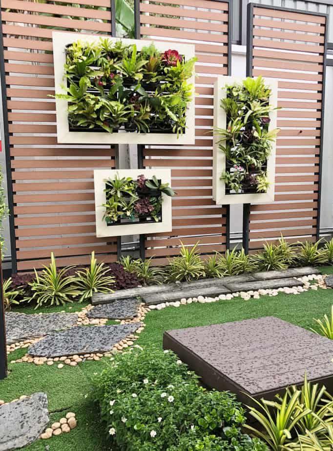 Create a vertical garden to maximize space and enhance‍ your modern backyards greenery