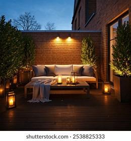 Use ambient lighting to create a cozy evening atmosphere⁤ for your patio design