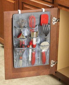 Use a tension ‌rod to hang cleaning supplies in ‍your galley kitchen