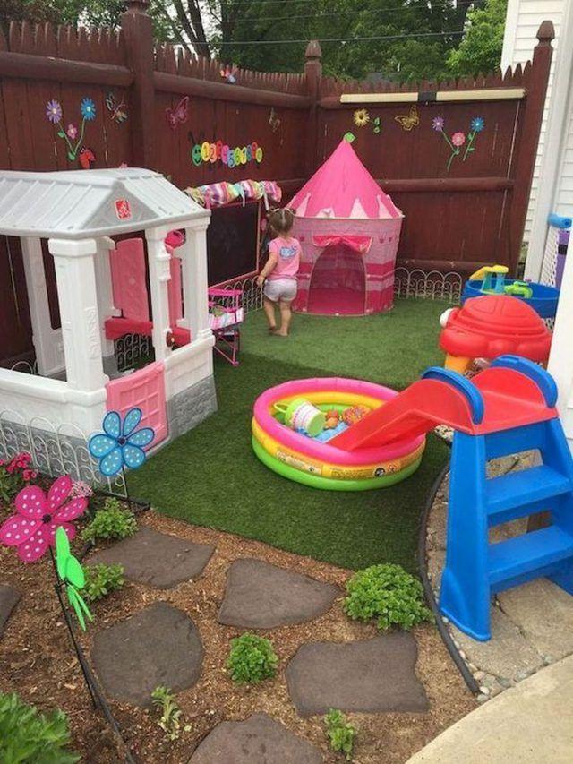 Create a children’s play area,‌ blending fun and safety into your backyard design