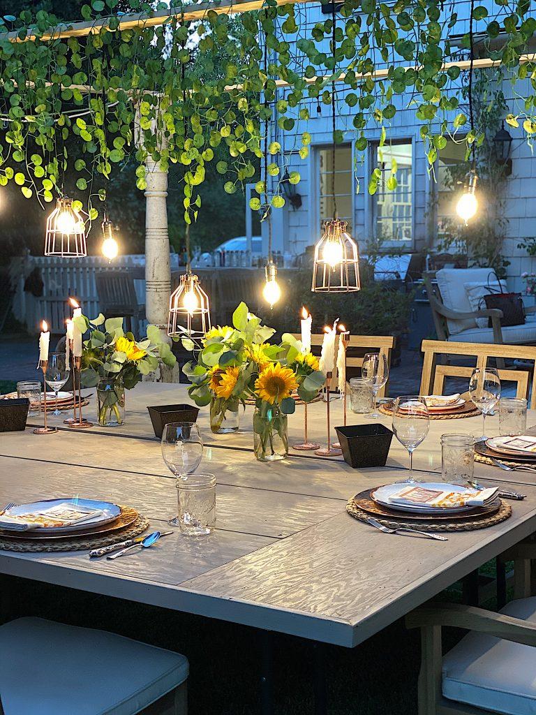 Create an outdoor⁢ dining area to elevate your backyard design for ‍entertaining