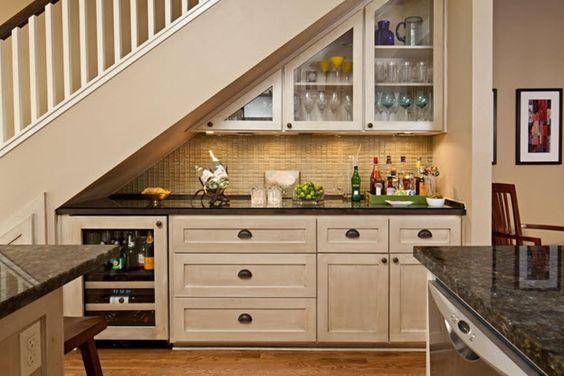 Set up a ⁤coffee station in⁢ your Under Stairs Kitchen for your daily brews