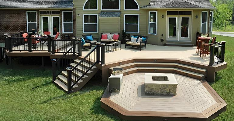 Multi-level decks: Create‍ dimension and‌ interest in your patio design