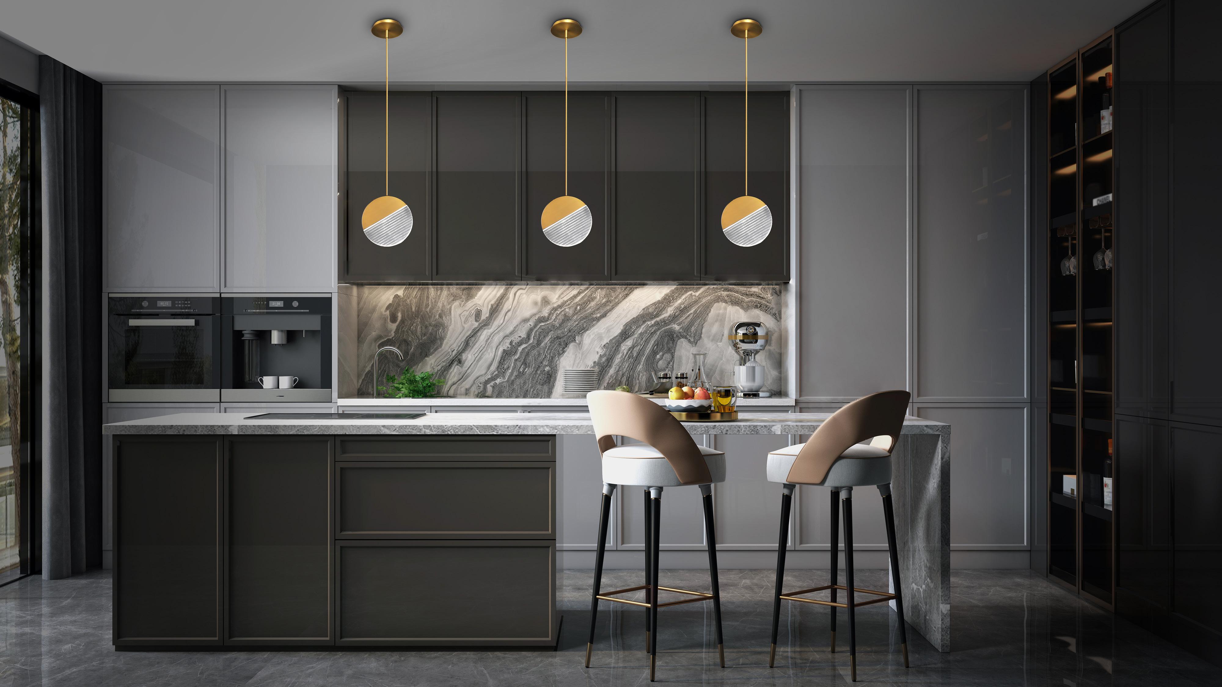 Integrated smart‌ lighting that adjusts based on time or mood​ in⁢ your modern⁤ kitchen