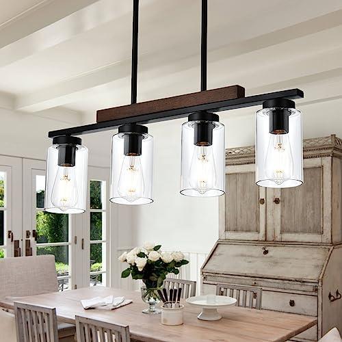 Farmhouse-style ⁤pendant lights illuminate‍ your kitchen with warm, ‌welcoming⁣ tones