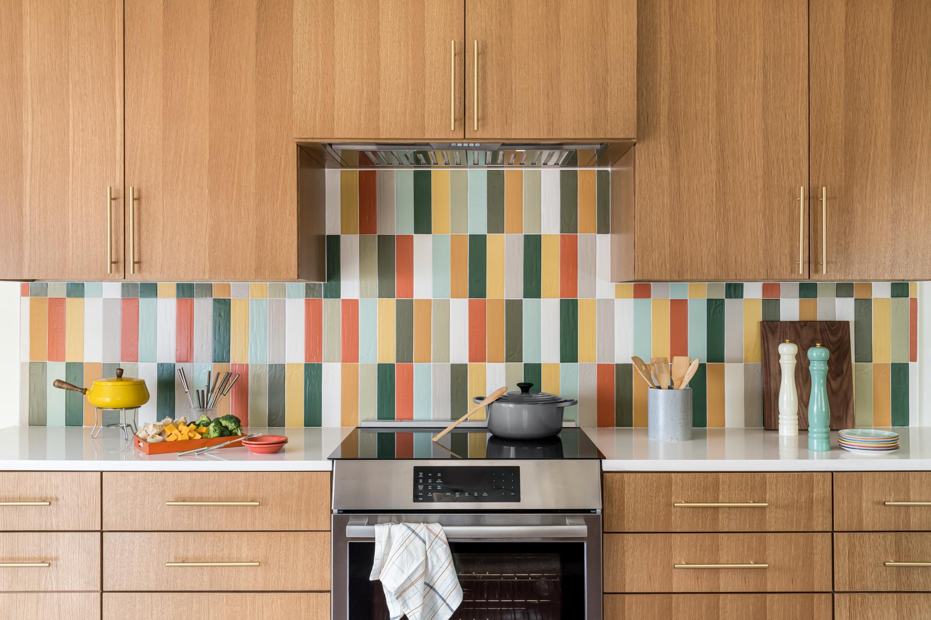 Colorful backsplashes add personality‍ and flair to your‍ modern kitchen design