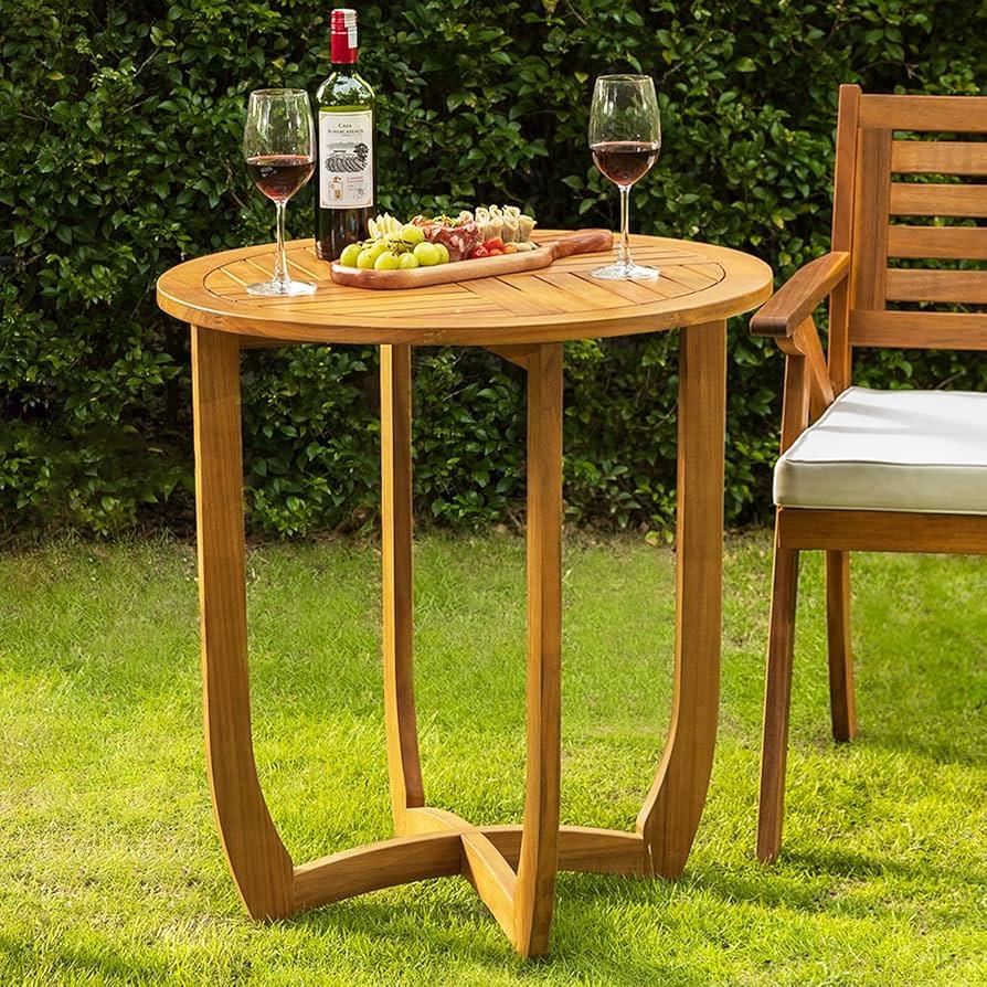 Consider a bistro table for dining in⁢ small patio design