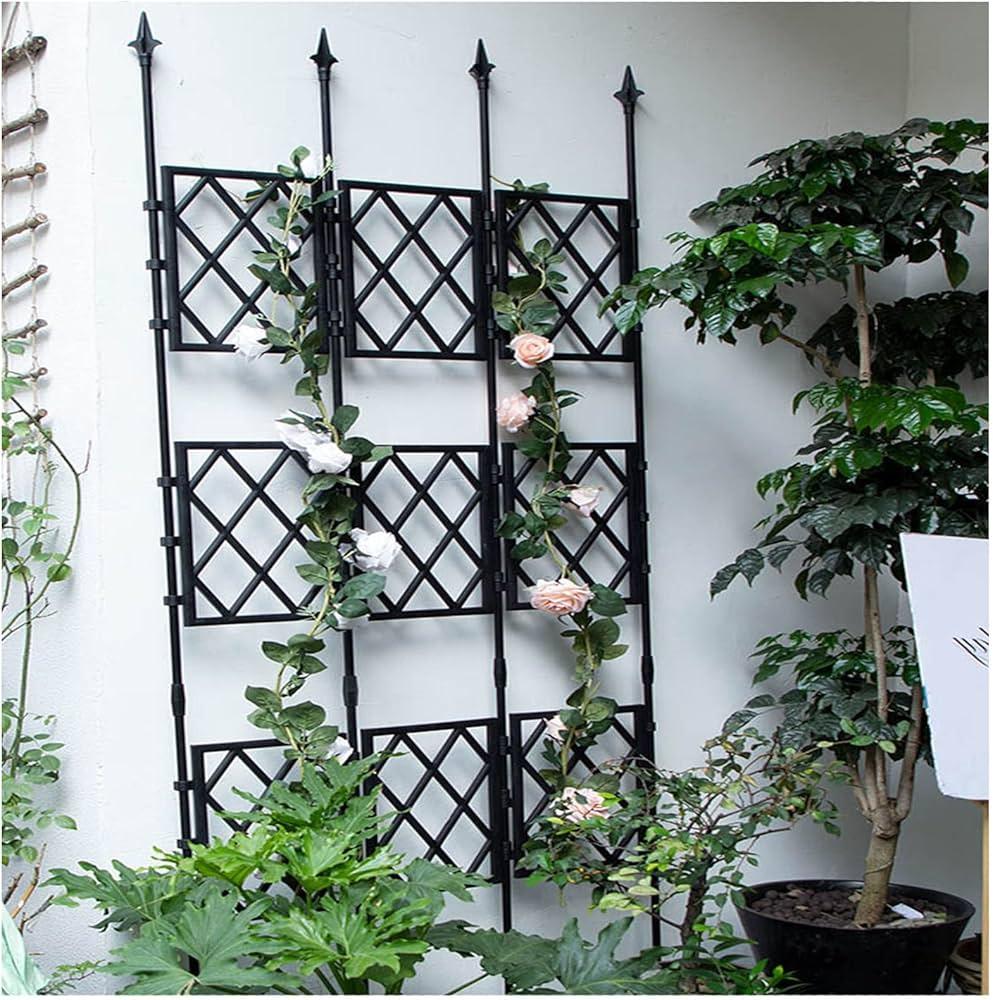 Install a ⁤trellis for climbing plants in small patio design