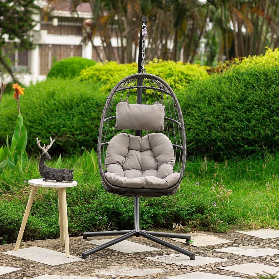 Swing chairs: Integrate fun, whimsical seating in your patio design ⁢for ​relaxation