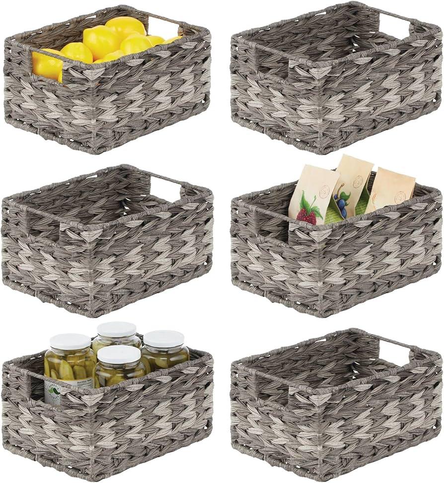 Woven baskets ⁤provide practical⁤ and beautiful organization in your farmhouse kitchen