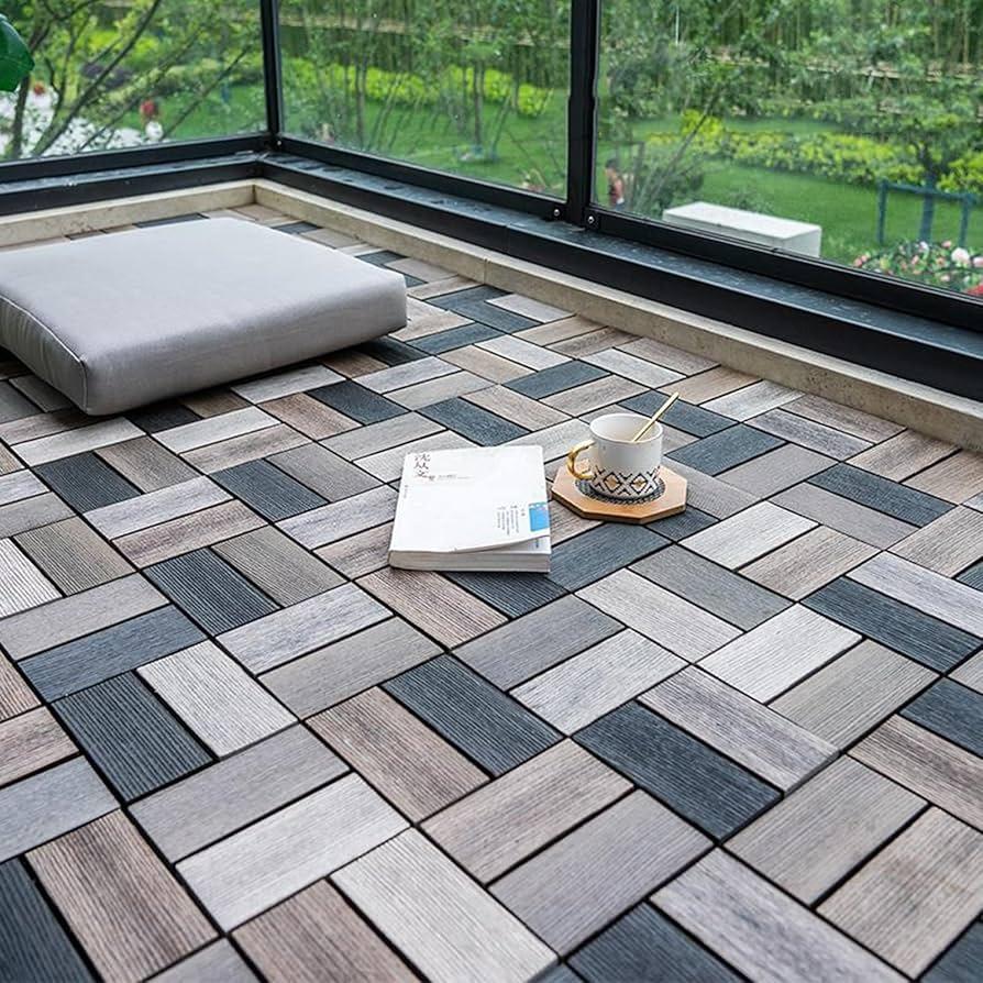 Experiment with tile patterns to add visual intrigue in your patio‍ design