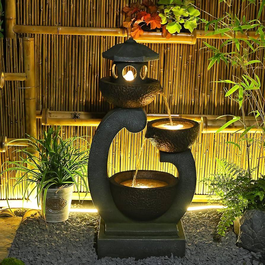 Install ⁤a⁤ decorative​ water feature to add tranquility to ‌your backyard design