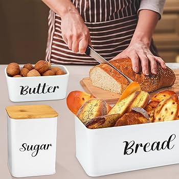 Timeless tin⁣ canisters for organizing baking supplies in your farmhouse kitchen