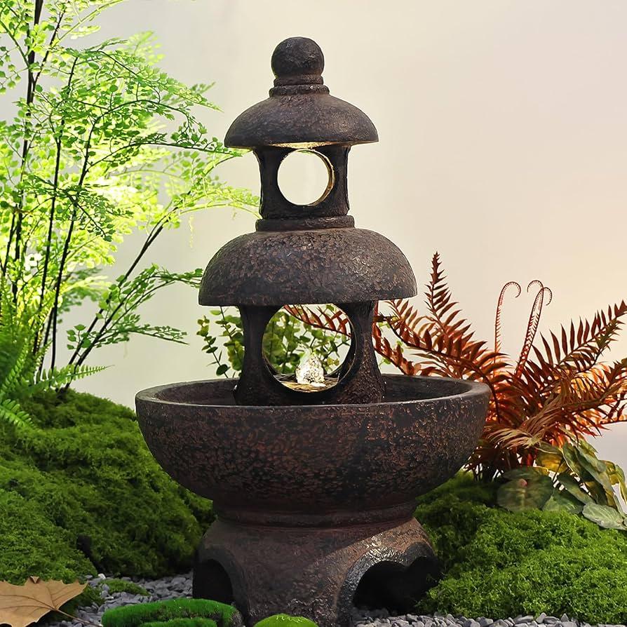 Integrate a water feature like a fountain to ‌bring ⁢tranquility to your backyard design