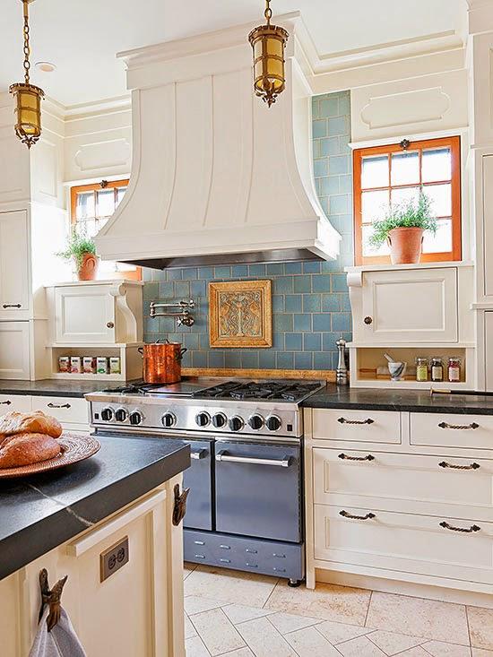 Charming tile ‍backsplashes‍ combine function⁤ and creativity in ⁣a country⁢ kitchen