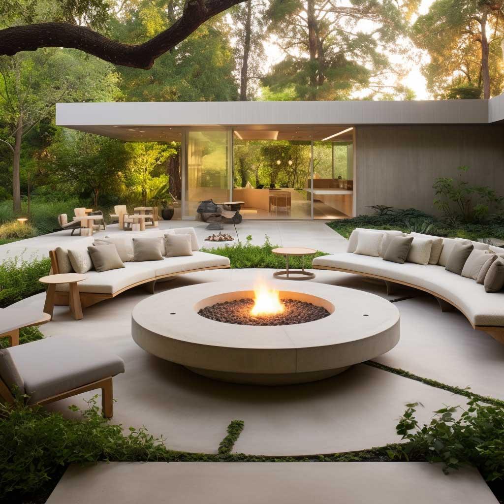 Fire pits: Foster connection with a ⁣central fire pit in your patio design