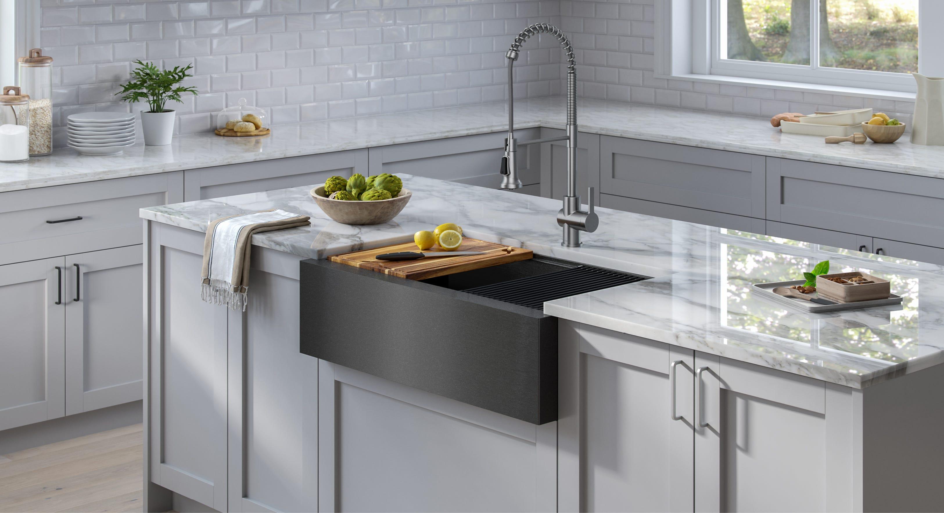 A ⁣farmhouse sink for tackling any cooking task with ease‍ and beauty