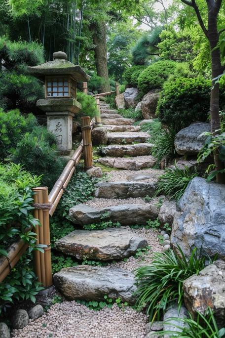 Opt for⁢ minimalist garden​ steps for a contemporary pathway ⁢design