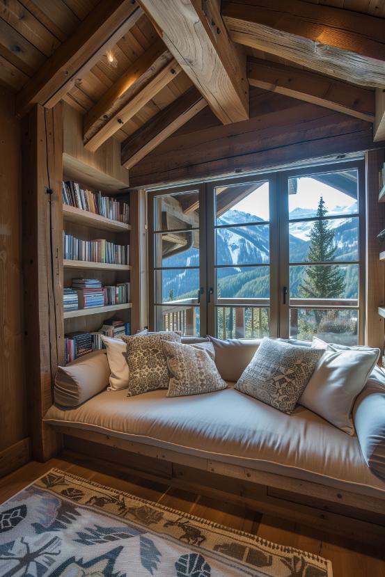 Create a⁢ cozy reading nook with an⁤ outdoor bookshelf and comfy seating