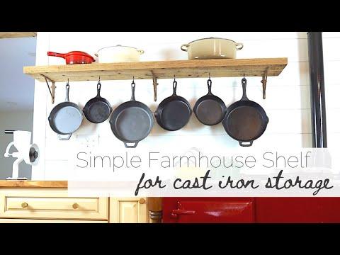 Cast iron ⁤cookware‍ adds both durability ​and rustic ⁣charm to ⁣your farmhouse kitchen