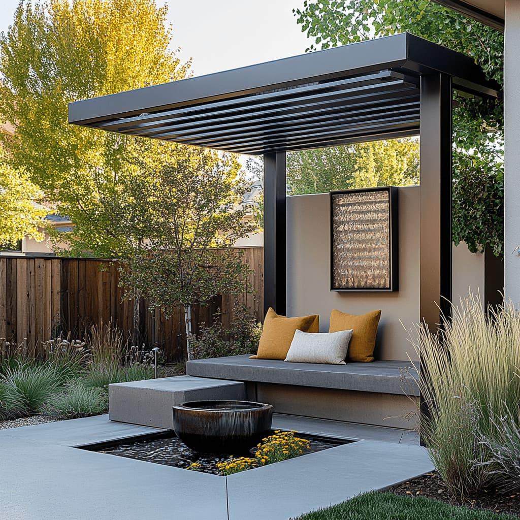 Establish ⁣a tranquil​ meditation nook for ⁣mindfulness in your backyard design