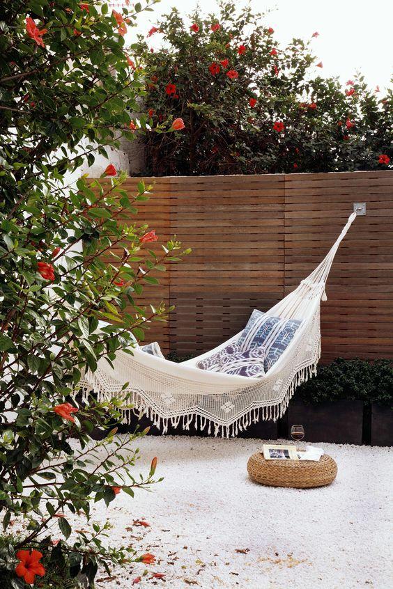 Create an inviting hammock nook for ultimate relaxation in your backyard design