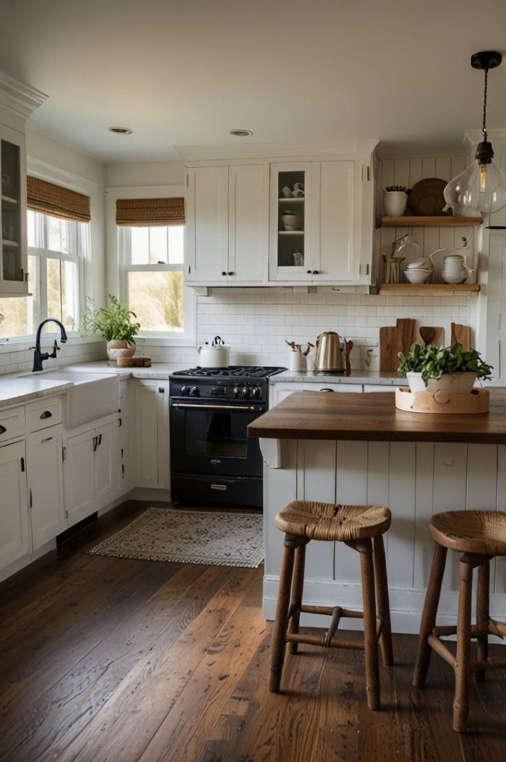 Essential Elements for a Charming Farmhouse Kitchen