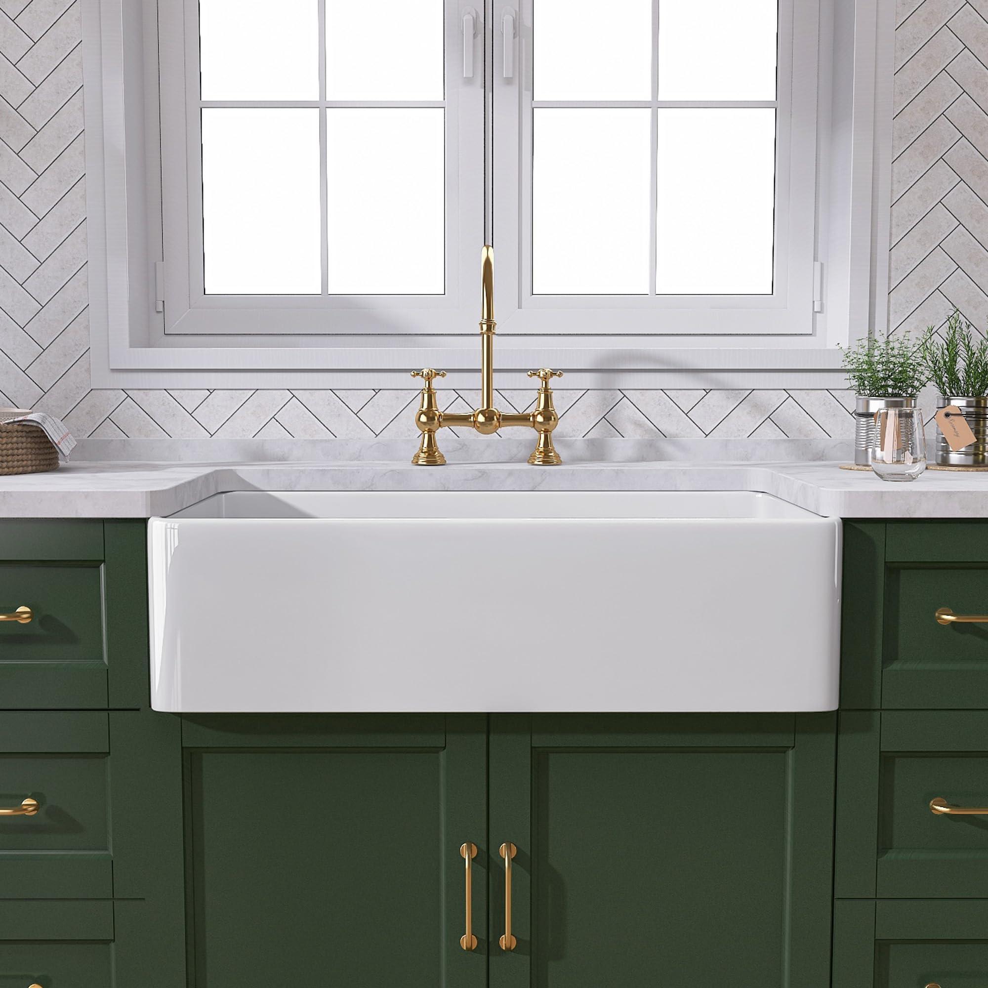 A farmhouse sink ⁢for ‌a rustic touch within your ​sleek modern kitchen