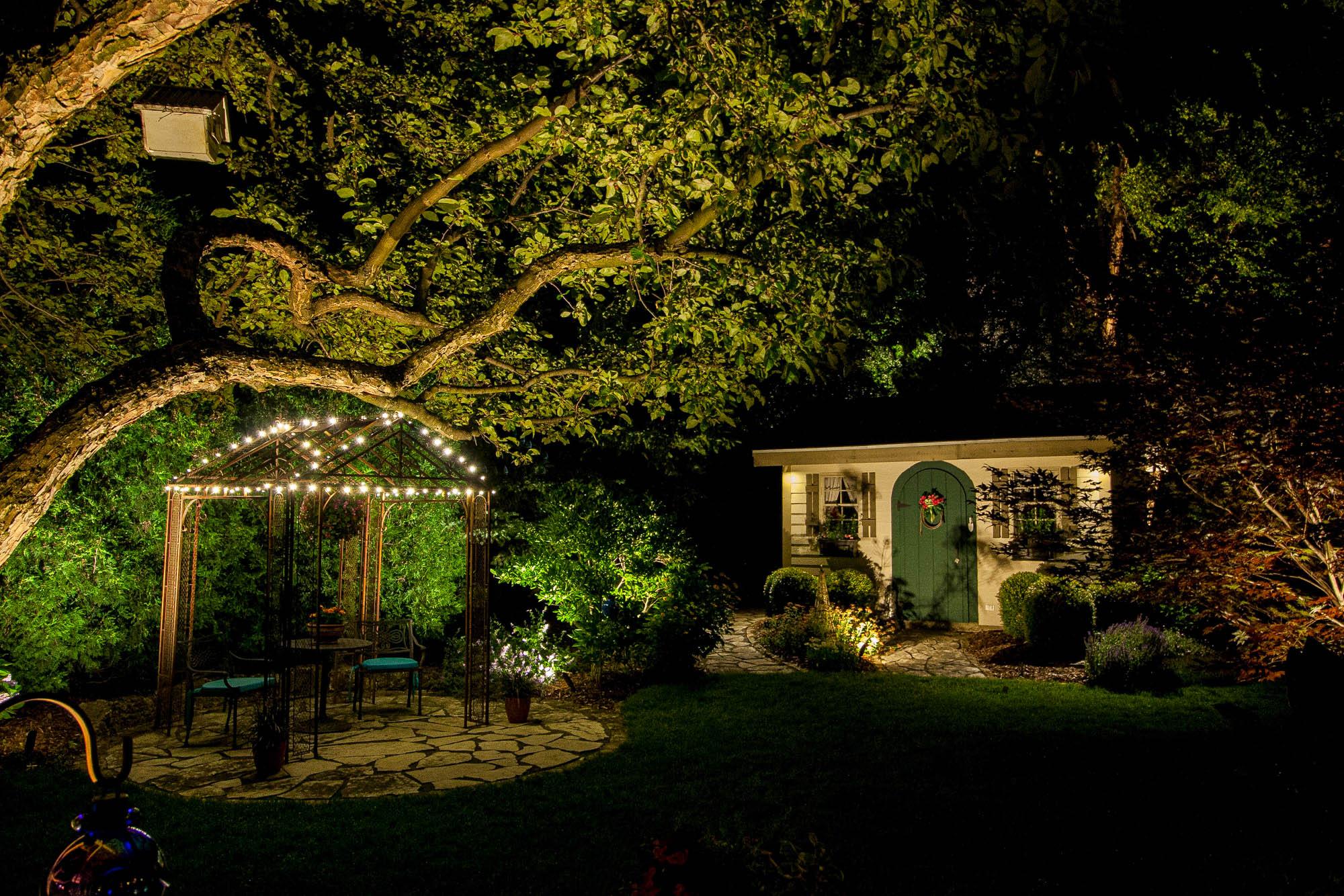 Incorporate lighting ⁤features to ⁣elevate⁢ nighttime charm ​in your landscaping design