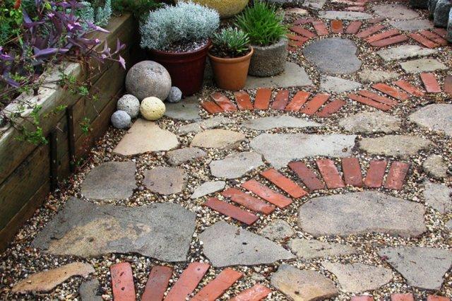 Use⁣ permeable paving to manage water runoff in modern ⁣landscape ⁤design