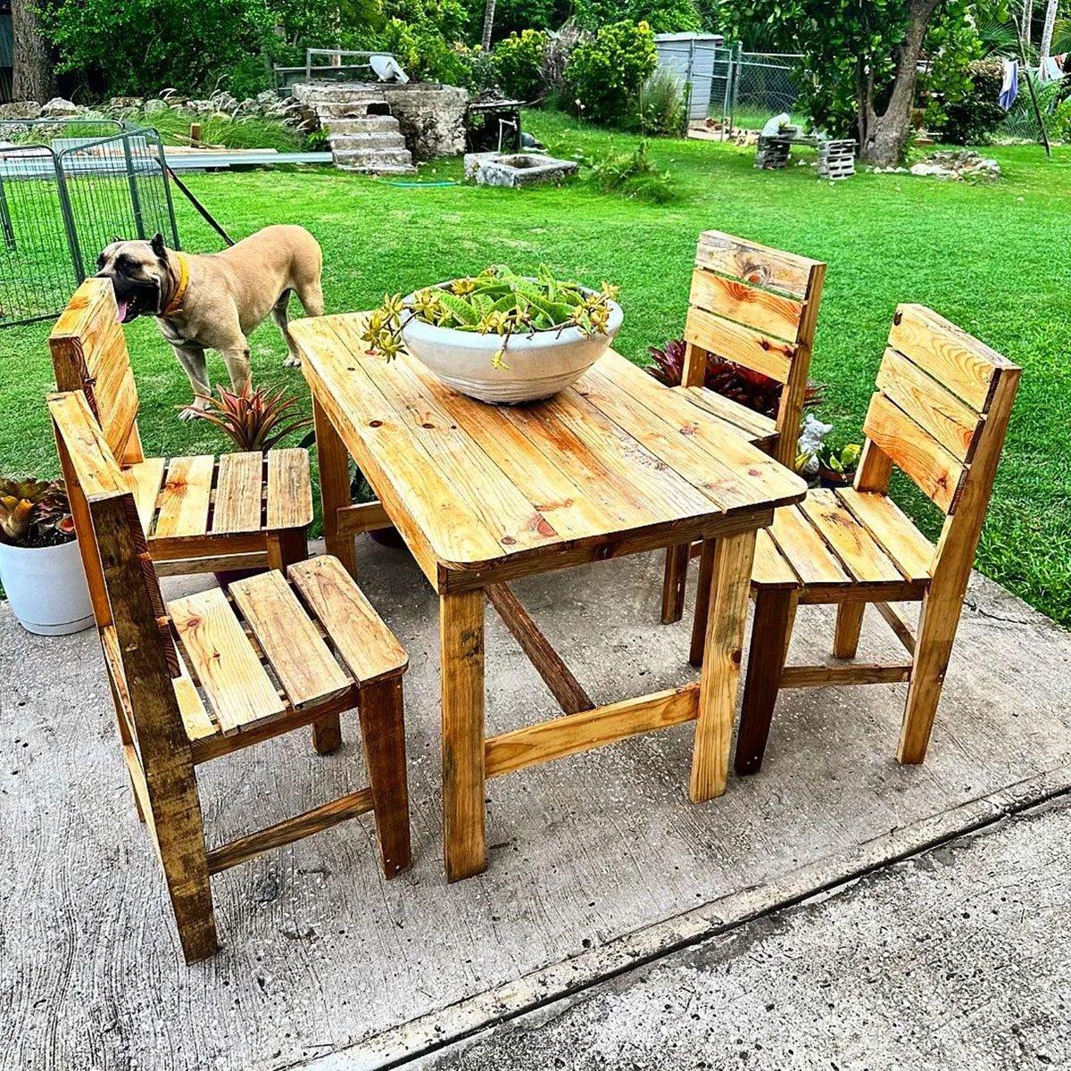 Pallet furniture: Sustainable style adds charm to your rustic patio design