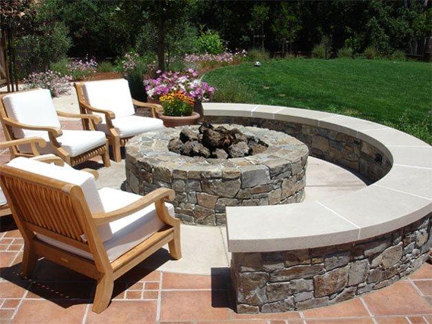 Design a fire pit⁢ area for warmth and ambiance in your⁢ landscaping design