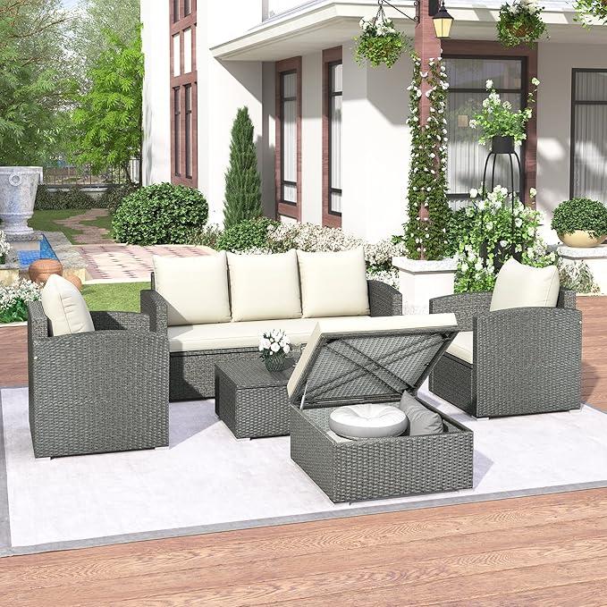 Choose multi-functional furniture to save space in your Small Patio Design