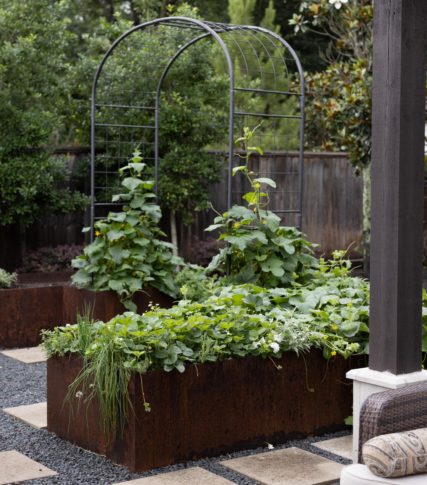 Create a secluded reading​ nook⁣ with trellises⁢ in your modern backyard