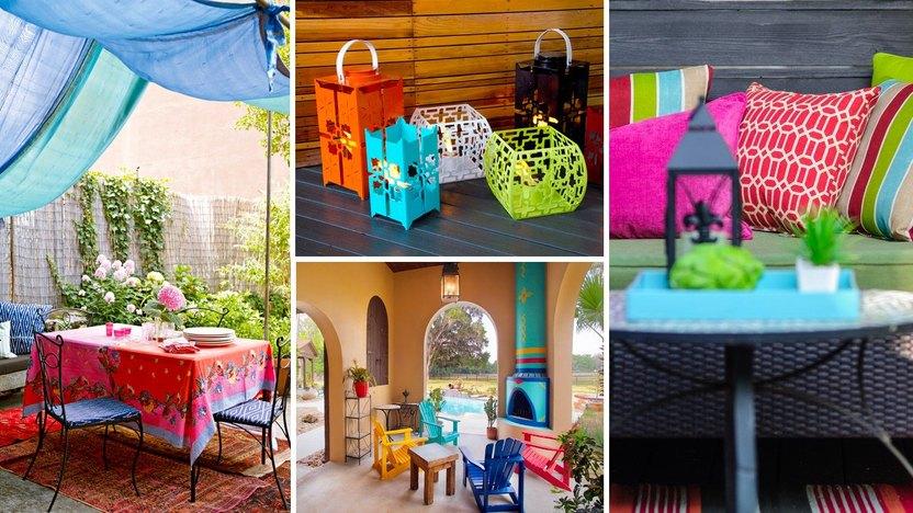 Use of bold colors⁤ brings personality to your patio design scheme