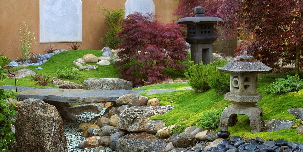 Create a serene zen garden for minimalistic landscaping design that soothes the soul