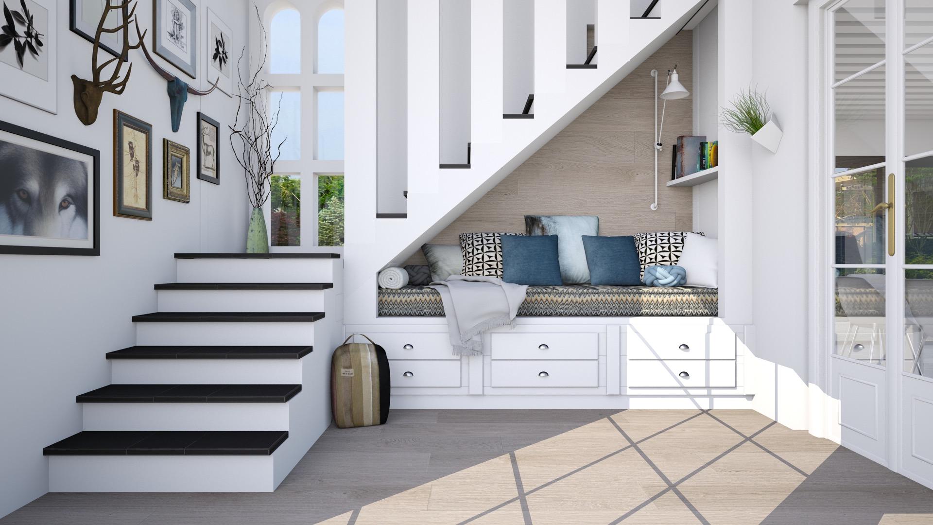 Create a⁣ cozy ⁤reading corner within your ‌Under‍ Stairs⁤ Kitchen for relaxation