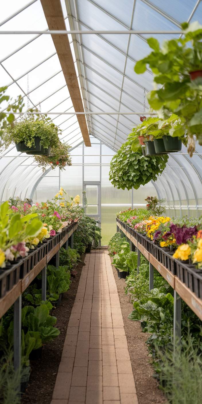 Transform Your Greenhouse: 20 Inspiring Shelf Ideas for a Stylish and Functional Space!