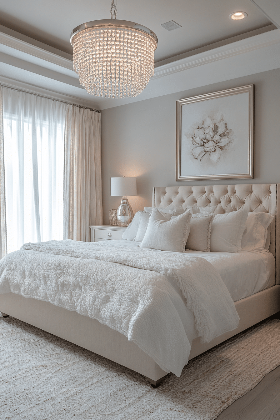 Bedroom in soft neutral tones