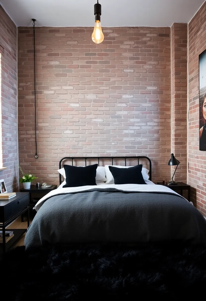 15 trendy black, white and gray bedroom ideas for teenagers that are totally Instagrammable! - 2. Industrial chic