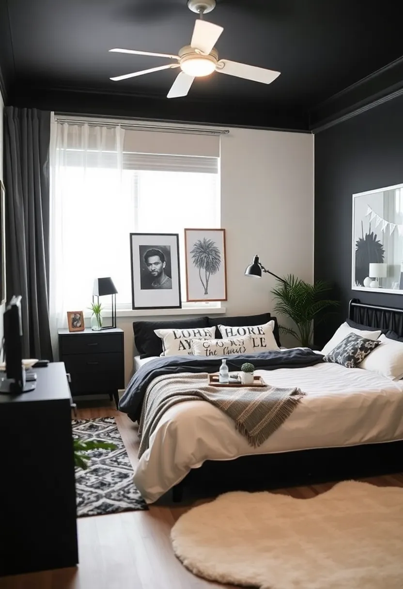 15 trendy black, white and gray bedroom ideas for teenagers that are totally Instagrammable! - Diploma