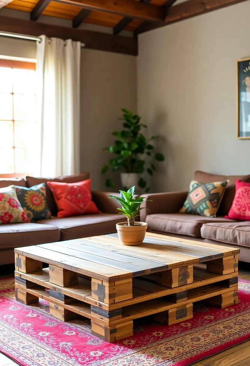 17 Inspirational ideas for the inclusion of recycling material -living culture in your living space -1. Upcycled wooden pallet furniture