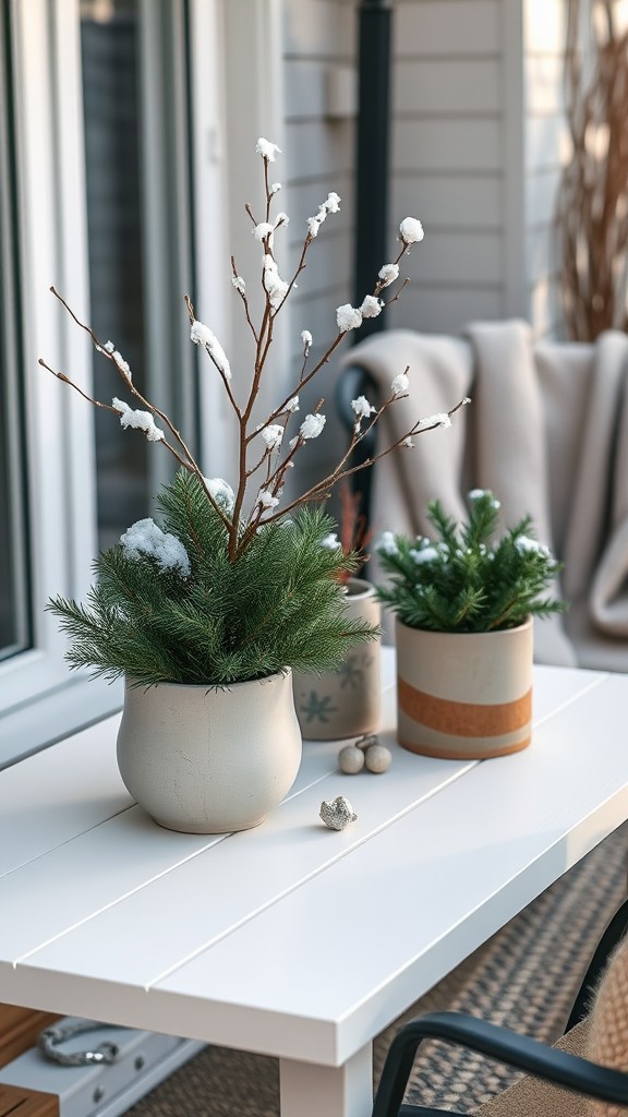 Winter planters