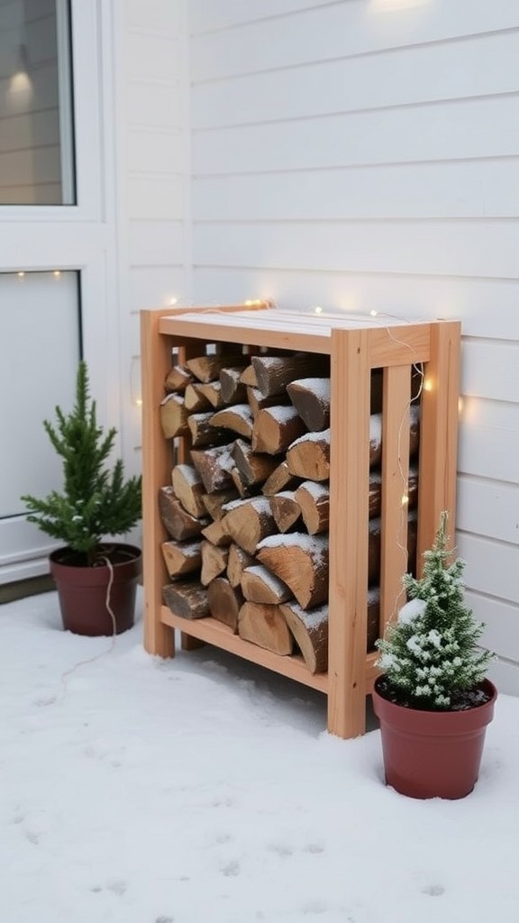 Firewood storage solutions